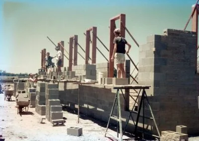 Hibbard Homes Family Legacy building double brick wall