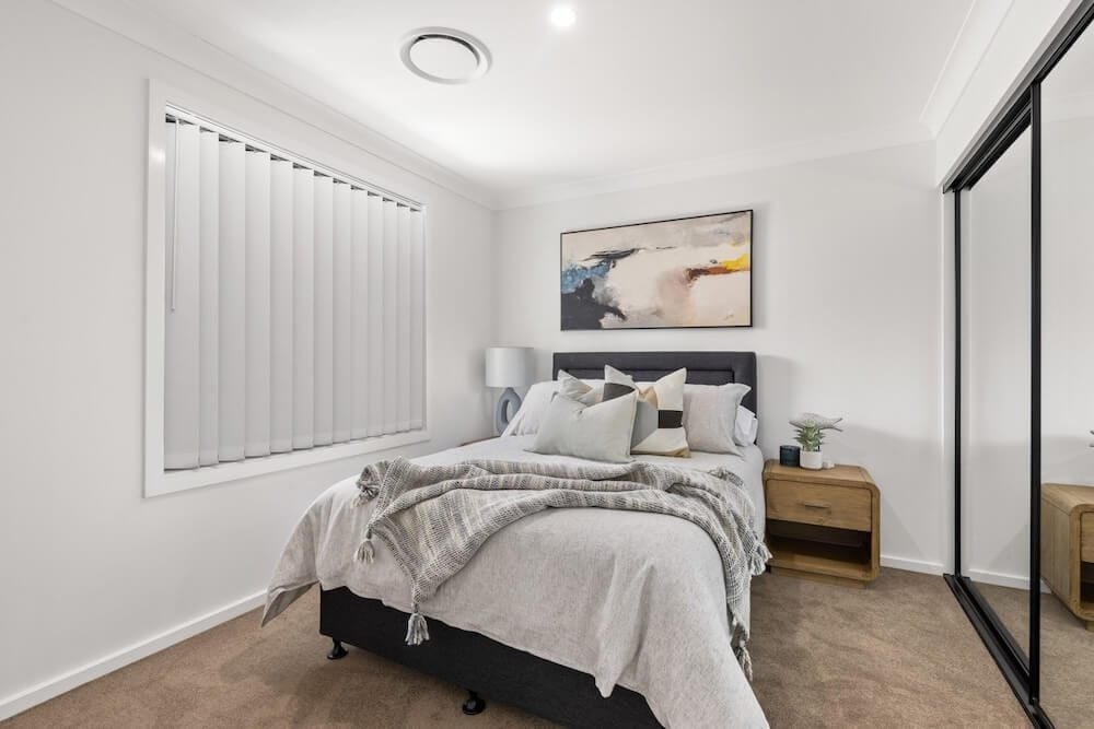 bedroom with built in robes hibbard homes bedroom with built in robes